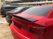 Real Carbon Fiber Rear Trunk Spoiler Highkick Duckbill Wing for AUDI A3 8V S3 RS3 2013-2020