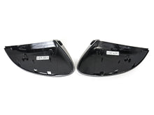 Carbon Fiber Mirror Cover Caps for VW Golf MK8 2022-2025 GTE GTI GTD Golf R w/ Assist Light