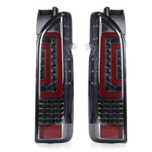 Smoked Black LED Tail Lights for Toyota Hiace Van 2004-2018
