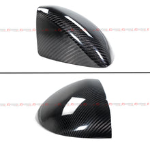 Add-On Carbon Fiber Side Mirror Cover Caps Overlay for Mercedes C-Class W206 C43 C63 C300 2022-2025