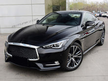 Gloss Black Mirror Cover Caps Replace for Infiniti Q50 Q60 2014-2024