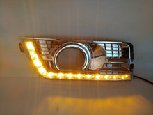 LED DRL Daytime Running Lights Fog Lamp w/ Turn For Cadillac SRX 2010-2016
