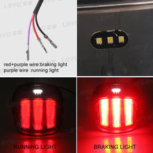 LED Brake Tail Light for Harley Davidson w/ F1 Flashing Blinker Turn Signal