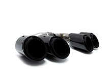 Black Exhaust Tips For 2019–2025 Porsche Cayenne E-Hybrid Tailpipe Pair