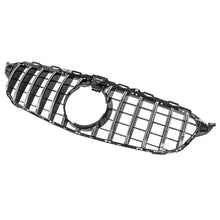 Front Bumper Grill For Mercedes C-Class W205 C205 w/ Camera 2015-2018