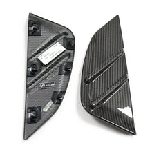 2x Replace Dry Carbon Fiber Side Air Vent Fender Vents For BMW G80 M3 G82 G83 M4