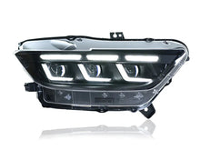 Pair LED Headlights Assembly for Ford Mustang 2015-2017