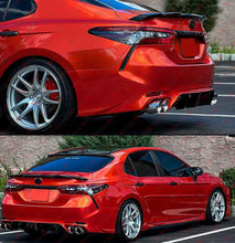 For 2018-2024 Toyota Camry SE XSE LE XLE Sedan Gloss Black Trunk Spoiler Wing