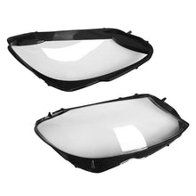 Pair Headlight Lamp Lens Cover For Mercedes W205 C180 C200 C300 2015-2018