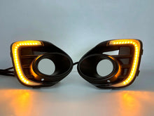 For 2016-2018 Mitsubishi Lancer Fog Lights + Switch + Bezels w/ LED DRL Signal Lamps
