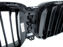 Gloss Black Front Kidney Grille for BMW X3 G01 X4 G02 LCI w/o Camera 2022-2024