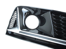 Chrome/Black Fog Light Cover Grille for Audi A4 B9 Non-Sline 2017 2018 2019 fg279
