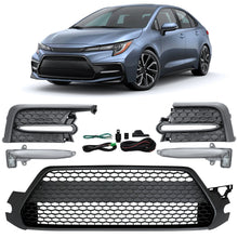 For 2020-2022 Toyota Corolla SE XSE Front Lower Grille +LED DRL Signal Fog Light