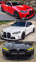 For 2021-2025 BMW G80 M3 G82 G83 M4 V Style Gloss Black Front Bumper Lip Splitter