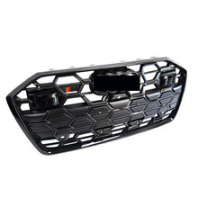 Front Bumper Grille For 2019-2025 Audi A6 Allroad C8 Grill Upgrade Black/Chrome