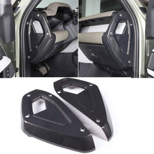 Carbon Fiber ABS Dashboard Side Panel Cover For Land Rover Defender 90 110 2020+