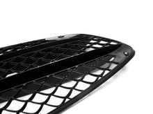 Fog Lamp Grille Air Vent Cover Black for Benz W212 S212 AMG Line Facelift 2013-2015