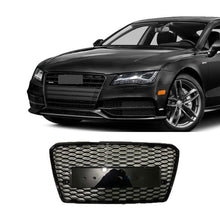 For Audi A7/S7 4G 2012-2015 RS7 Style Front Bumper Grille Honeycomb Mesh Grill