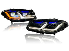Pair LED Headlights Assembly For BMW 5 Series F10 F11 2010-2013 Xenon W/AFS 528i 535i