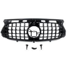 Front Racing Grille For Mercedes GLA H247 GLA35 GLA45 2020-2023 Chrome+Black