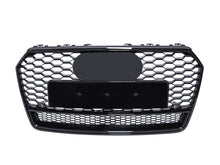 Honeycomb Grille + Fog Light Cover For Audi A7 C7.5 S-line S7 2016 2017 2018
