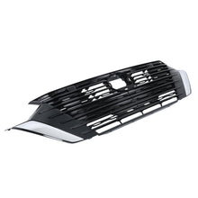 Chrome/Black Front Bumper Upper Grille For 2024-2025 Nissan Sentra S SV 62310-6LY0A