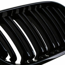 Gloss Black Front Bumper Kidney Grille For BMW 3 Series E46 4 Door 2002-2006 Facelift
