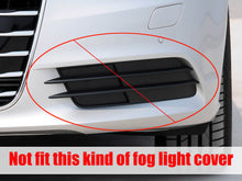 Front Bumper Fog Light Grill Cover for Audi A6 C7 S-line S6 2012 2013 2014 2015