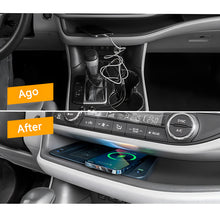 Car Wireless Phone Charger For Toyota Highlander 2015-2019 Tray Fast Charging Pad