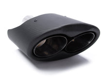 67mm Inlet Matte Carbon Fiber Exhaust Tips Muffler Tailpipe for AUDI A3 A4 A5 A6 A7