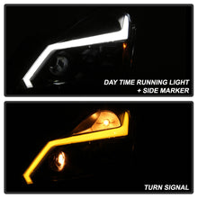 Black Headlights w/ LED Sequential Signal Switchback DRL For 2010-2013 Infiniti G37 G25 Q40 Sedan