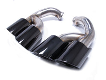Black Exhaust Tips Sport Tailpipe (Long) for Porsche Cayenne 958.2 V6 V8 2015-2018 et105