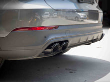 Black Exhaust Tips For 2019–2025 Porsche Cayenne E-Hybrid Tailpipe Pair