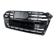 Front Bumper Grille Gloss Black Fits Audi A5/S5 B9 2017–2019