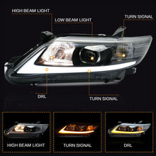 LED Headlights For 2010-2011 Toyota Camry Sequential Turn Signal Assembly