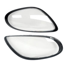 Left + Right Headlight Lens Cover Shells for Porsche Boxster Cayman 981 2014 2015 2016