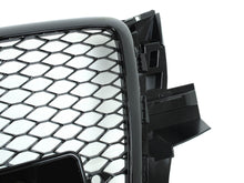 Gloss Black Front Mesh Grille Honeycomb for Audi Q5 Non-Sline 2008-2011 2012 fg277