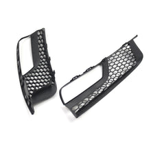 Front Bumper Fog Light Grille Black Cover Pair For AUDI A3 8V SEDAN non-S-Line 2013-2016