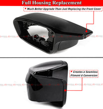 Gloss Black For 2018-2025 BMW G42 G22 G23 G30 G11 G15 Mirror Cover Conversion Housing Assembly