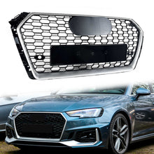 Chrome Honeycomb Front Grille for Audi A4 B9 S4 2017-2019 fg315
