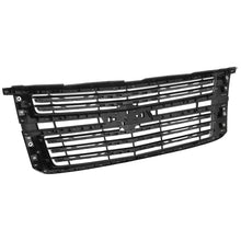 For 2015-2020 Chevrolet Chevy Tahoe Front Upper Main Gloss Black Grille Grill