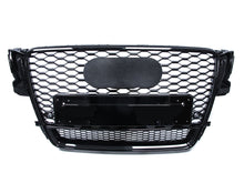 RS5 Style Front Honeycomb Grille Grill For Audi A5 S5 8B 2008-2012