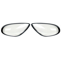 Left + Right Headlight Lens Cover Shells for Porsche Boxster Cayman 981 2014 2015 2016