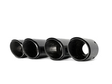 65mm Inlet Dual Carbon Exhaust Tips Replace for BMW Audi Mercedes Models