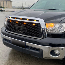 Grille Front Bumper Upper Grill Mid-Gids w/ Light Black for Toyota Tundra 06-13
