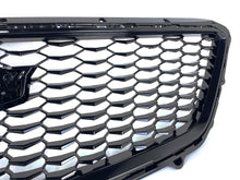 Gloss Black Front Upper Grill Honeycomb for Cadillac XT4 2019-2023 w/o Camera