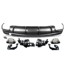 Carbon Look Rear Diffuser for Mercedes W117 C117 CLA250 CLA45 AMG 2013-2019