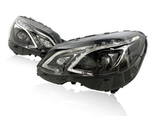 Left+Right LED Headlights DRL Assembly for Mercedes Benz E-Class W212 2014-2016