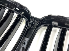 For BMW X5 G05 2024-2026 LCI Front Kidney Grill Grille Gloss Black Single Slat