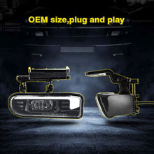 2pcs LED Fog Lights with DRL For 1999-2002 Chevy Silverado, 2000-2006 Suburban & Tahoe (Excludes Z71)